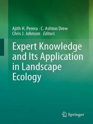 cover image of Expert Knowledge and Its Application in Landscape Ecology